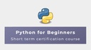 Python for Beginners (August - 2020)